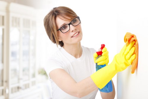Steam carpet cleaning process in a Kings Cross home