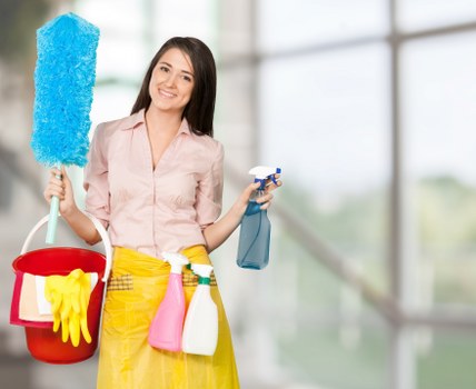 Analytics and website performance monitoring concept for carpet cleaners